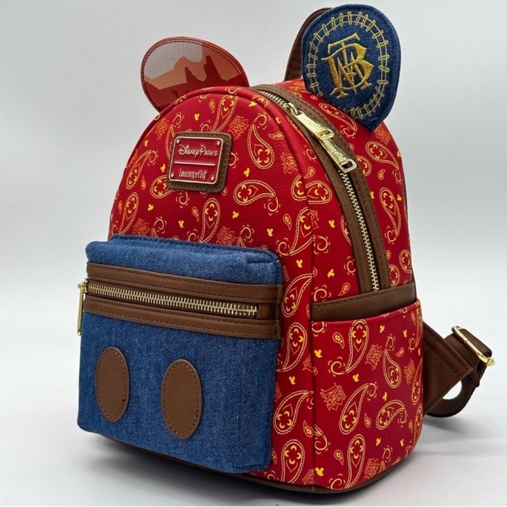 Loungefly Mickey Mouse: The Main Attraction Mini Backpack